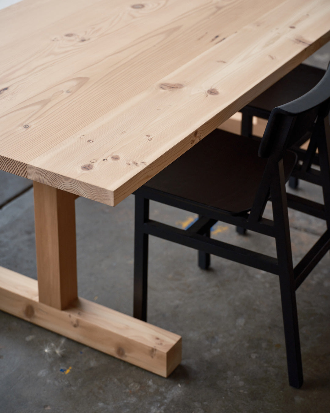 Simple Conservatory Dining Table
