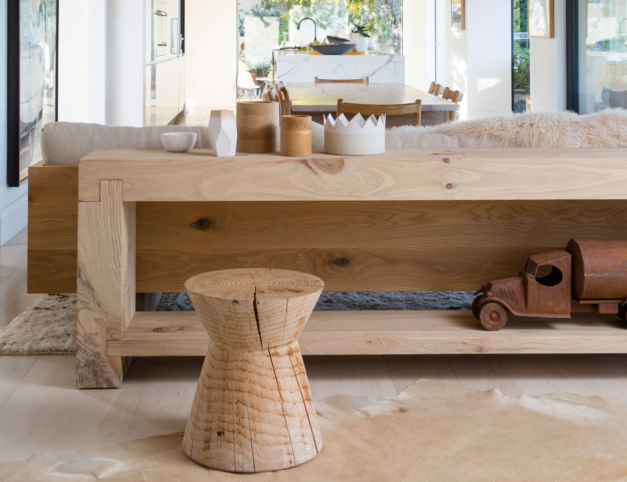 Mardi Bench Side Table