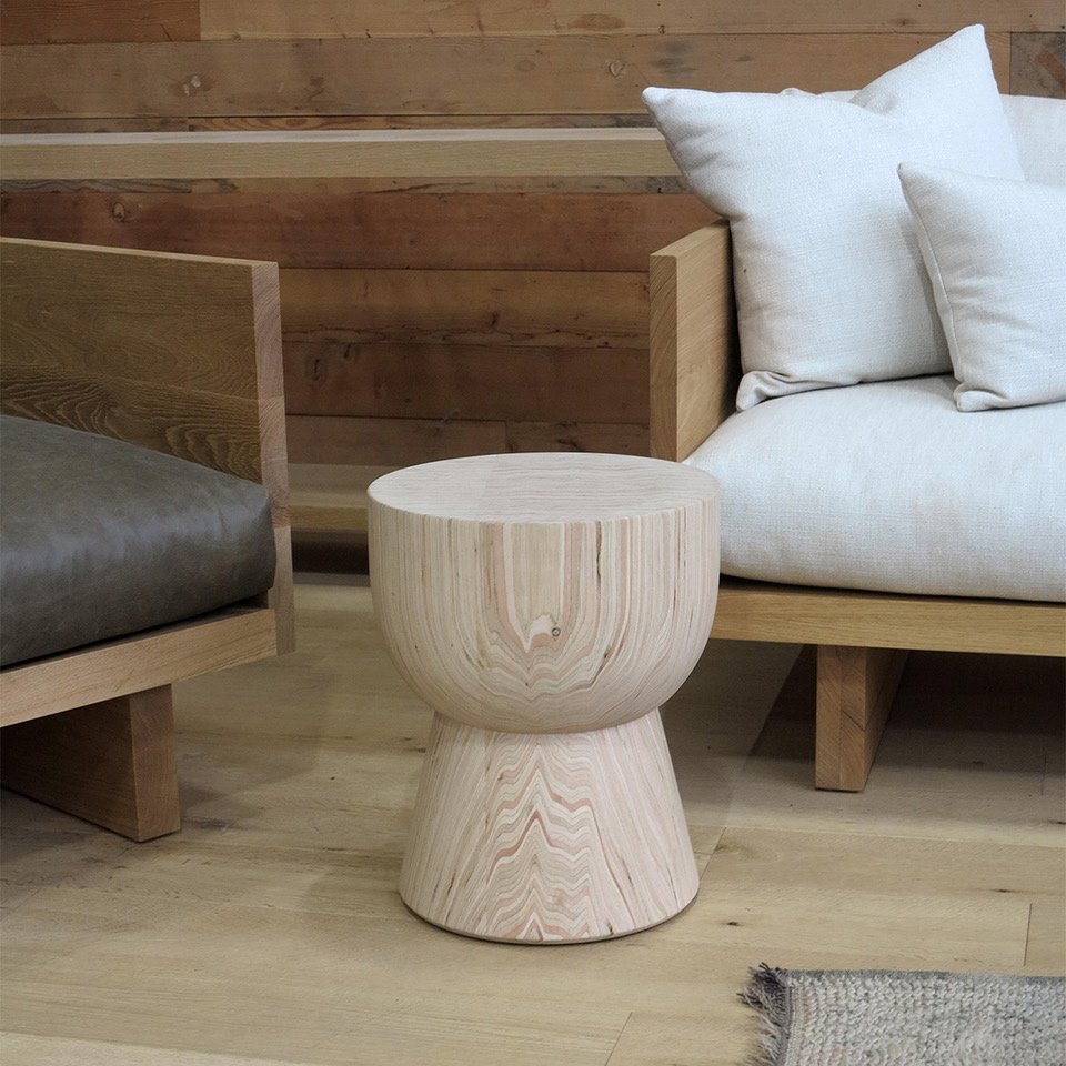 White Gum Eggcup Stool