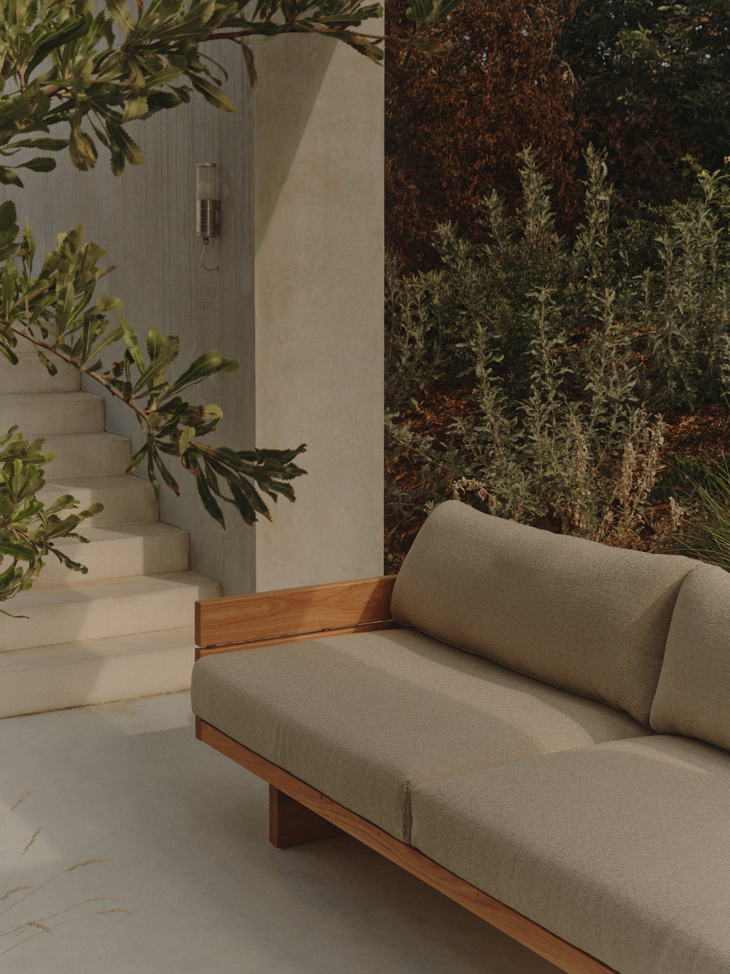 Outdoor Plinth Sofa
