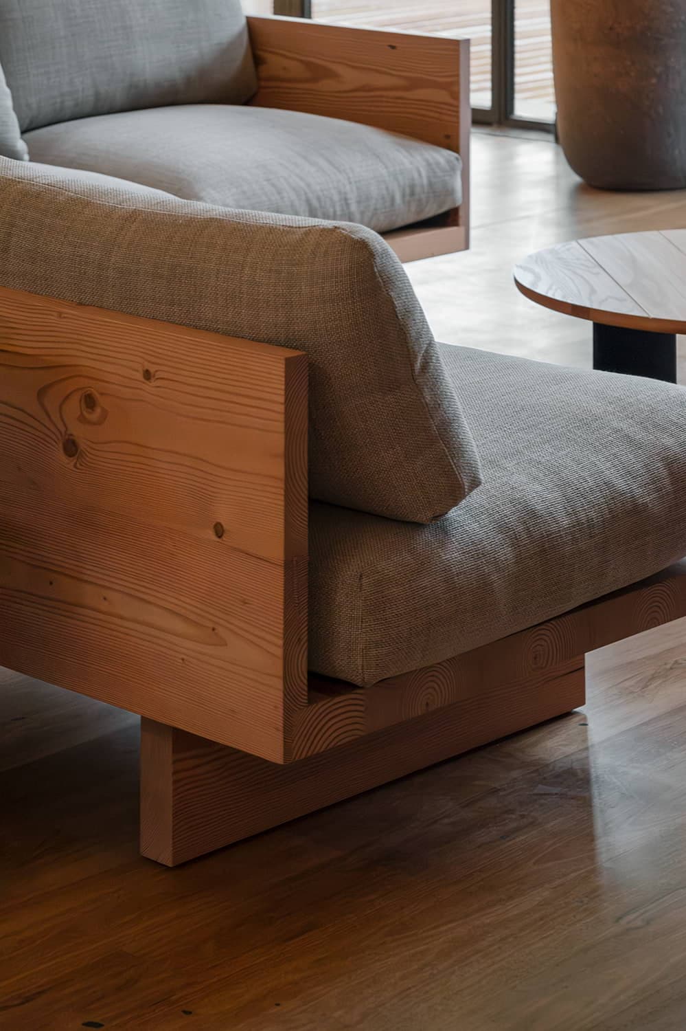 Open Plinth Chair