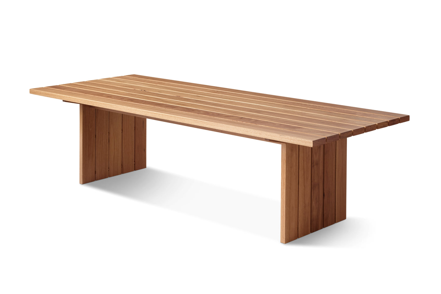 Outdoor Slab End Dining Table