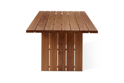 Outdoor Slab End Dining Table