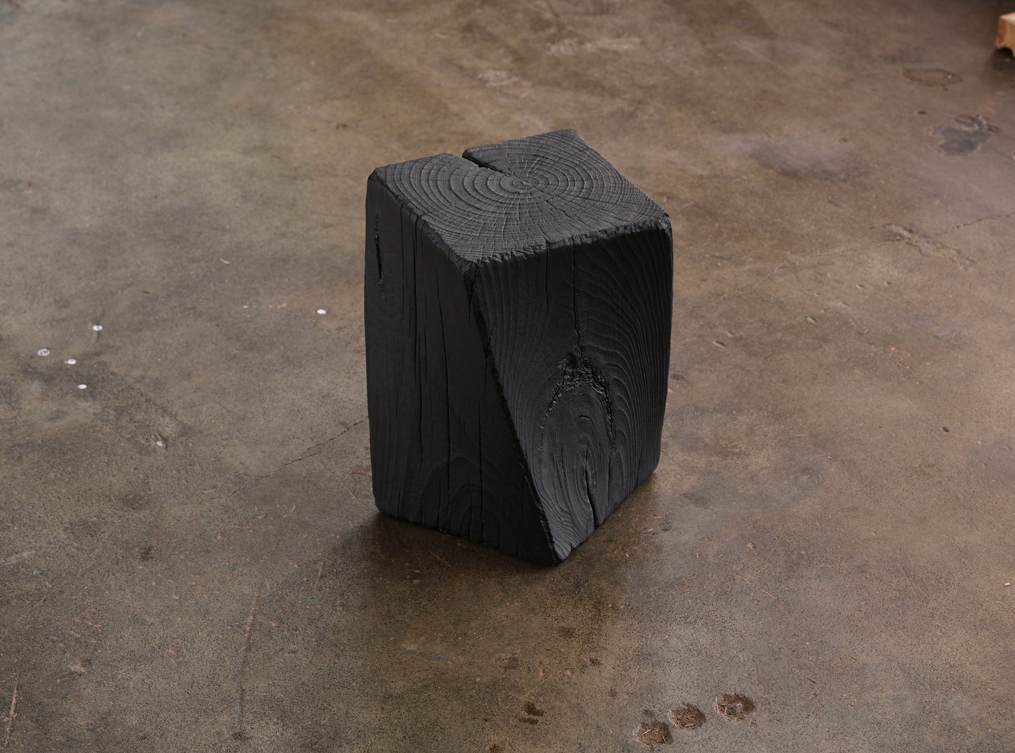 Solid Twisted Stool