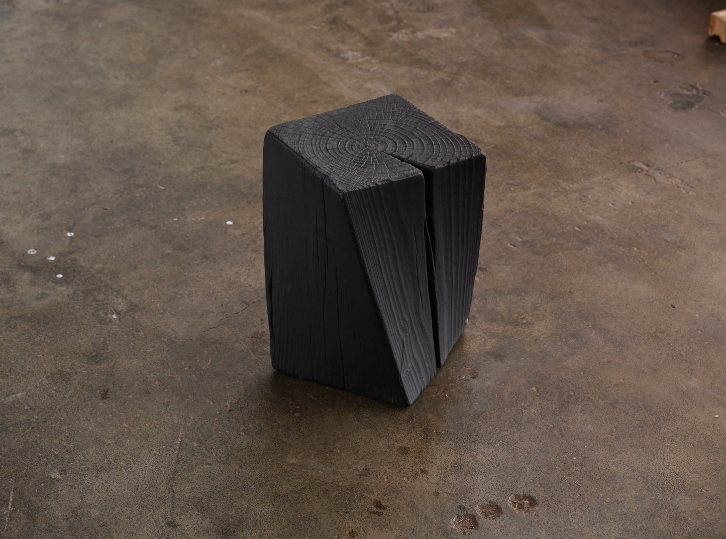 Solid Twisted Stool