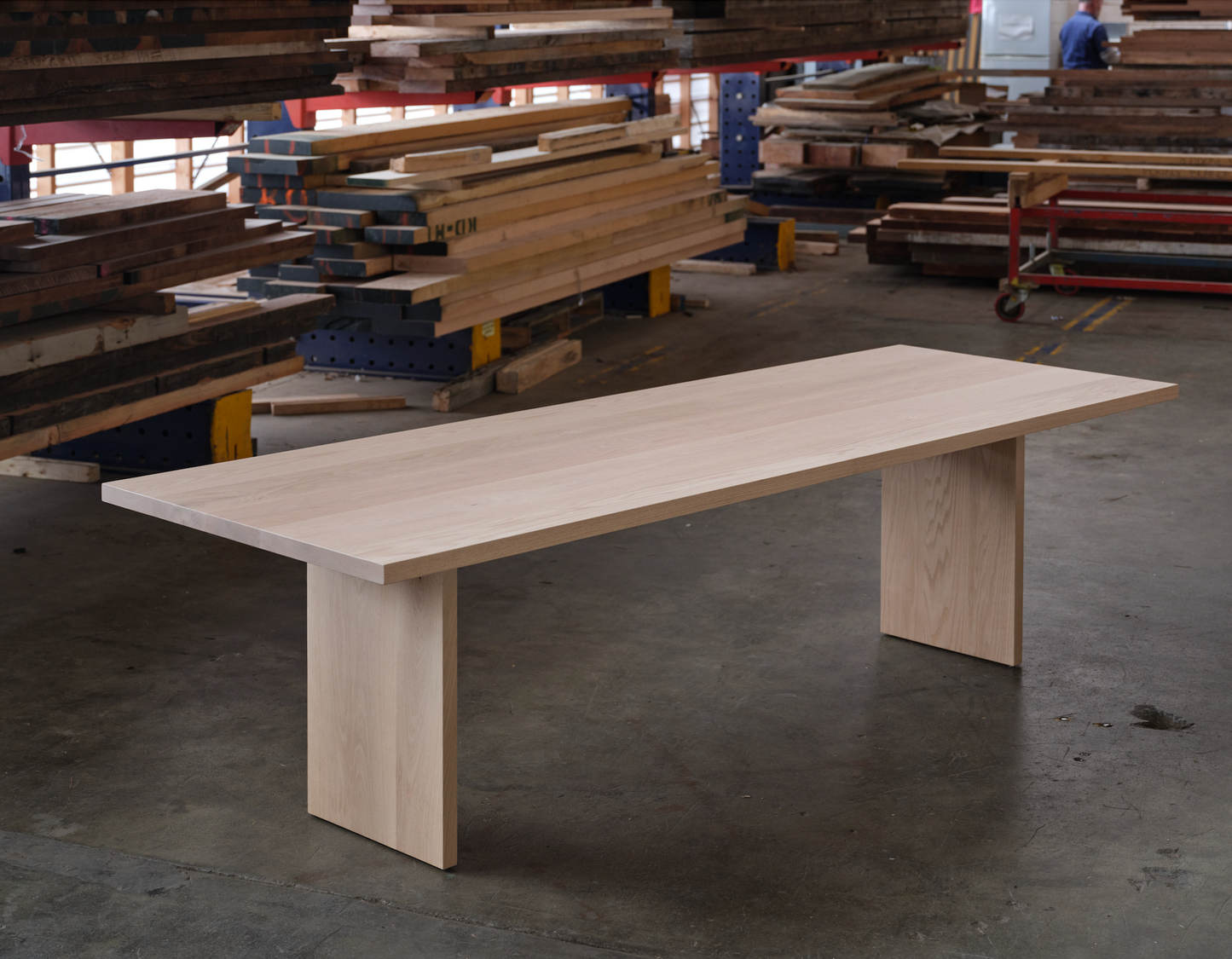 Slab End Lite Table