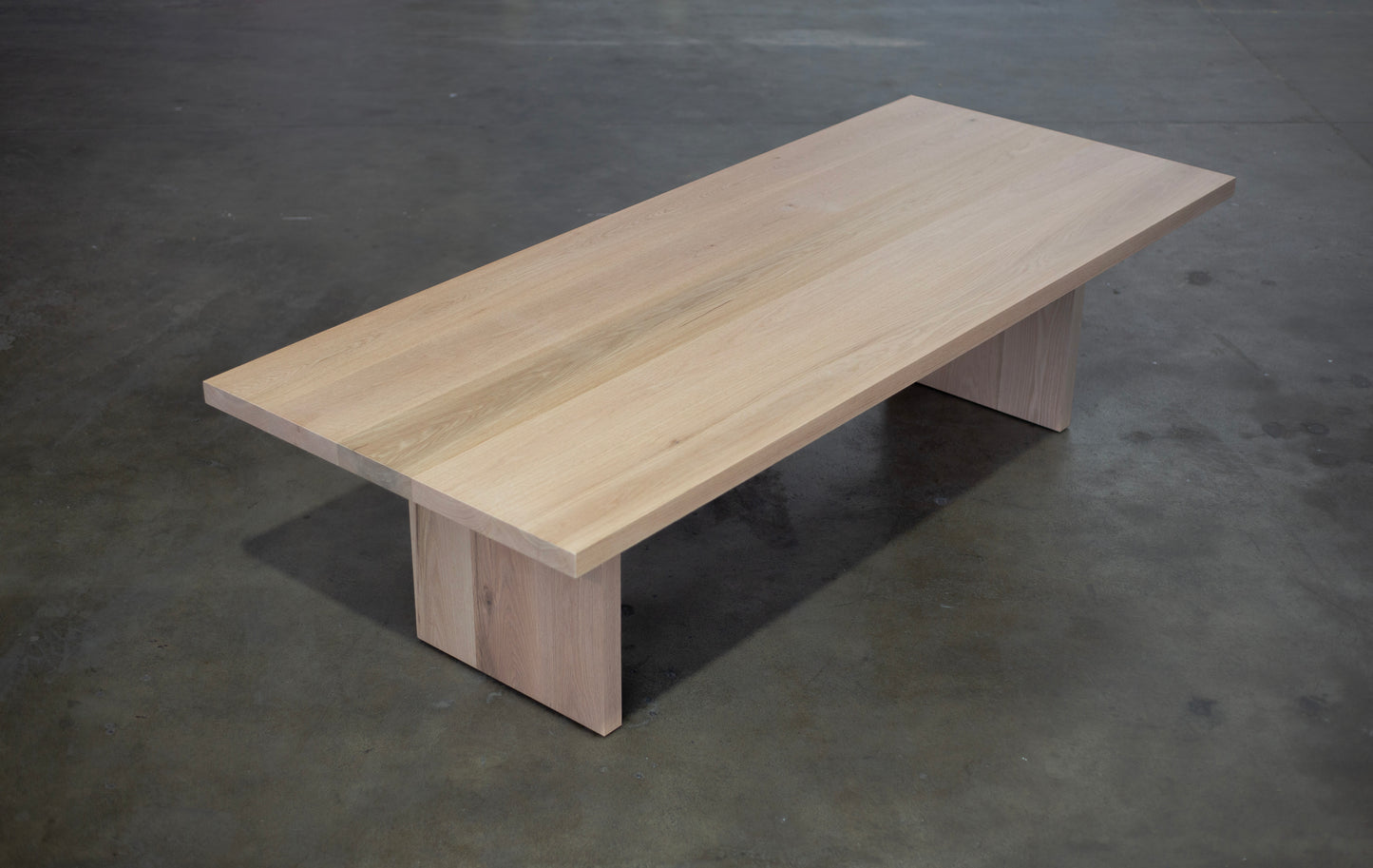 Slab End Lite Dining Table