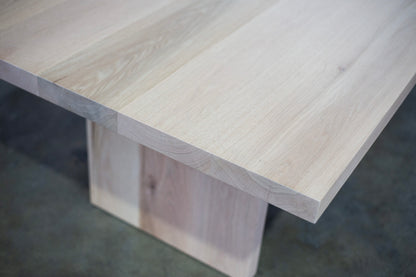 Slab End Lite Dining Table