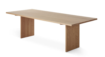 Slab End Lite Dining Table