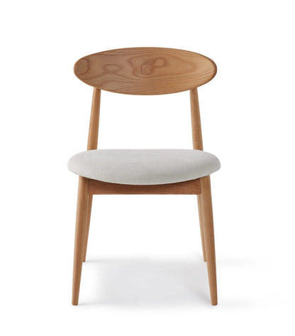 Upholstered Oak Chair